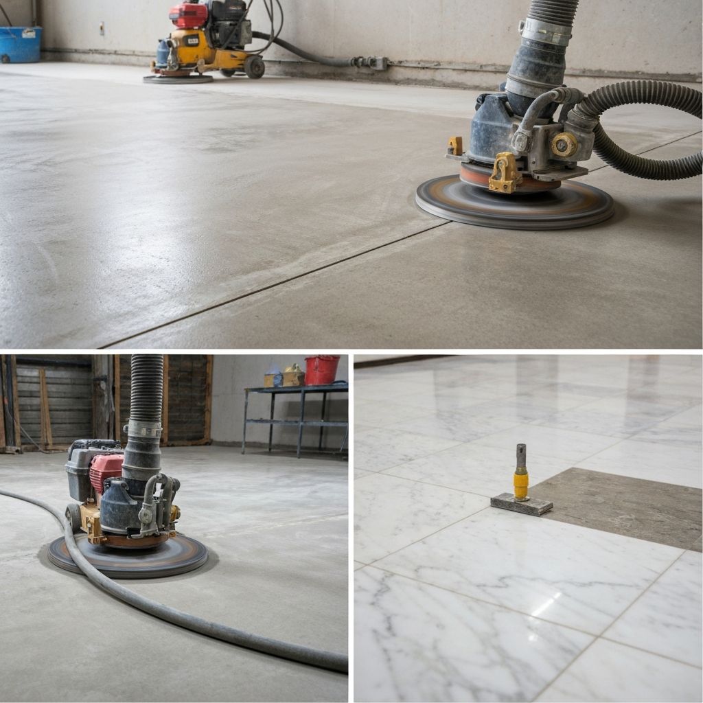 Ponçage & Surfaçage Béton, Marbre, Pierre